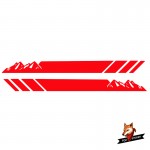 Decal Graphic Vinyl Side Stripes Car Styling Car Sticker and Decal Car Accessaries for Chevrolet Silverado